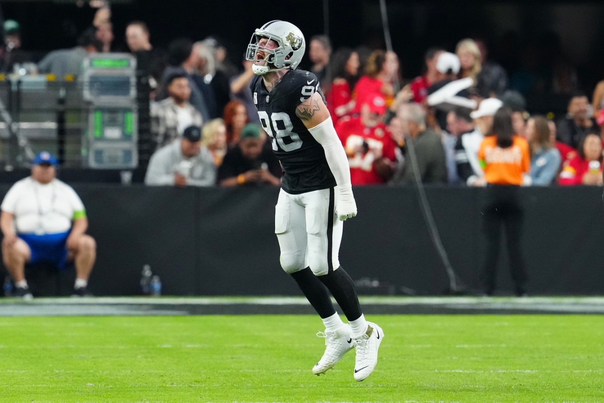 Las Vegas Raiders captain Maxx Crosby wants Interim GM Champ Kelly and Interim Head Coach to remain at the helm for the Silver and Black.